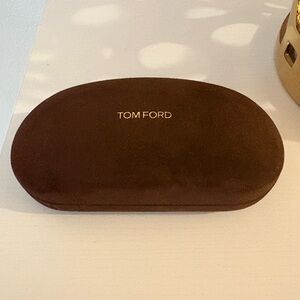 Tom Ford Dark Brown Glasses Case